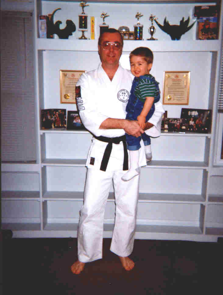 Sensei Lou and Daniel