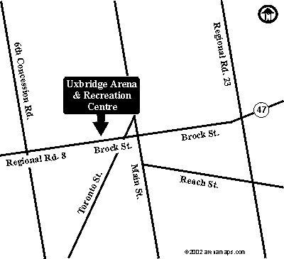 Uxbridge Map